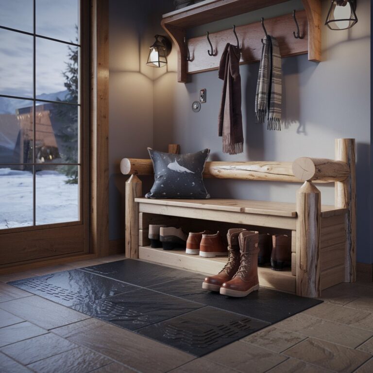 How To Protect Wood Furniture In Winter: A Complete Cabin Care Guide 3 Entryway image ai