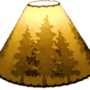 Faux Leather Lampshade