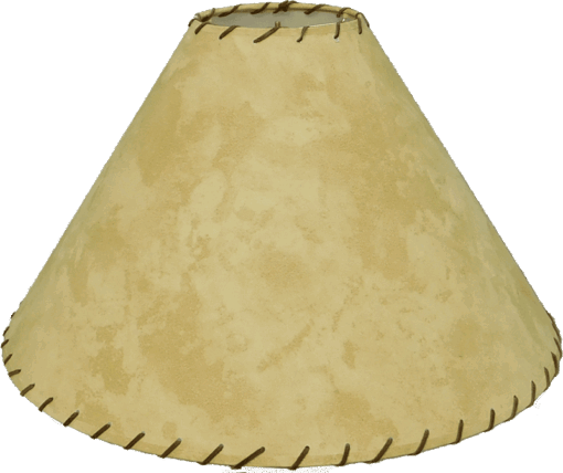 Faux leather lampshade - image 3