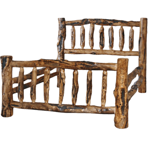 Aspen log standard bed - image 3