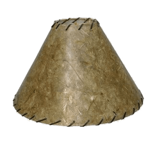 Faux leather lampshade - image 10