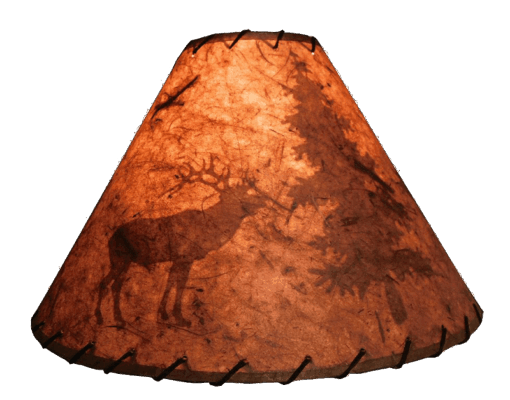 Faux leather lampshade - image 11