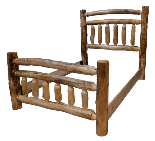 Aspen log standard bed - image 5