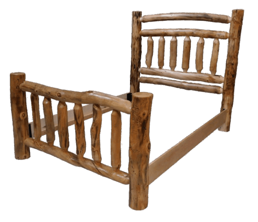 Aspen log standard bed - image 6