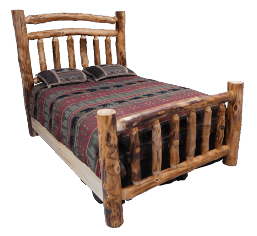 Aspen log standard bed - image 4