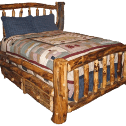 Alternative view of Aspen Log Standard Bed