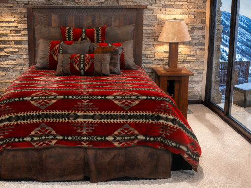 Gallop bedding set (deluxe) by wooded river
