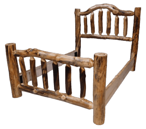 Aspen log standard bed - image 7