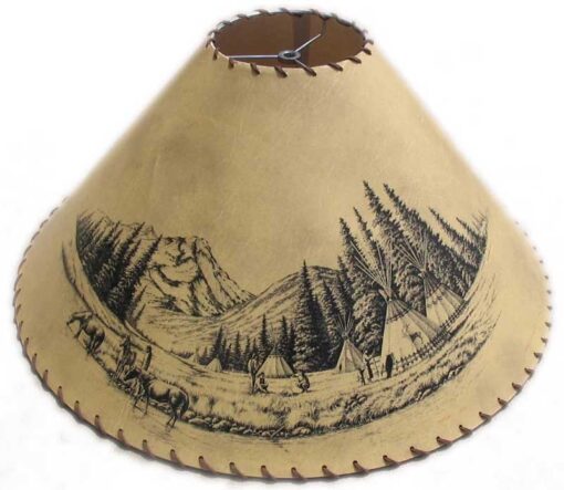 Wildlife lampshade - image 9