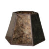 Mica Hexagon Rustic Lamp Shade