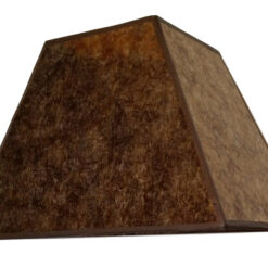 Mica recntangle rustic lamp shade