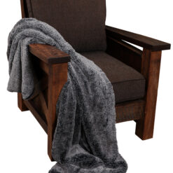 Grey Bunny Throw