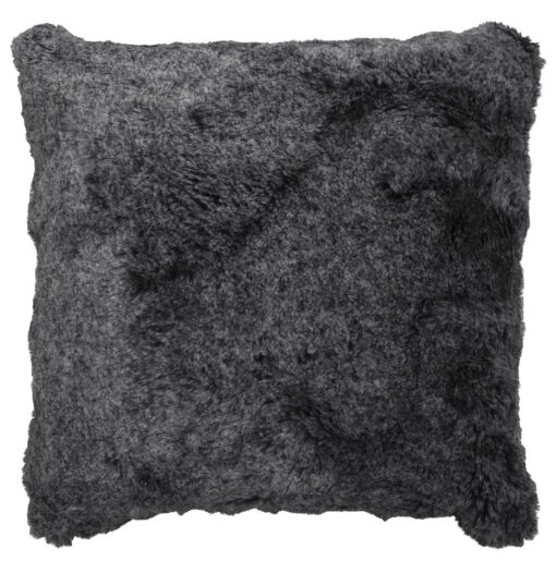 Grey bunny pillow - 18x18