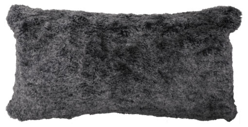 Grey bunny pillow - 14x26