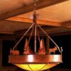 Absaroka Rustic Iron Chandelier