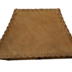 Rawhide rectangle rustic lamp shade