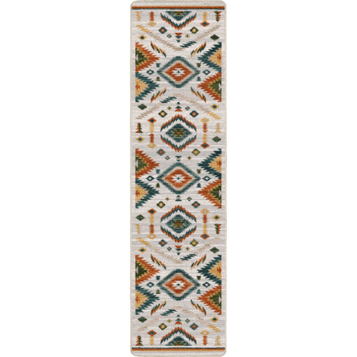 Interlaced horizon - linen rustic rug by american dakota - image 4