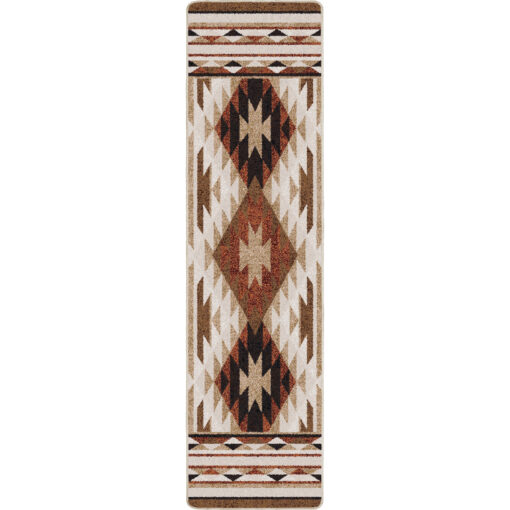 Sallisaw - vintage brown rustic rug by american dakota - image 4