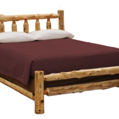 Cedar voyageur ranch log bed
