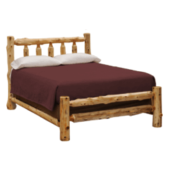 Cedar Voyageur Ranch Log Bed