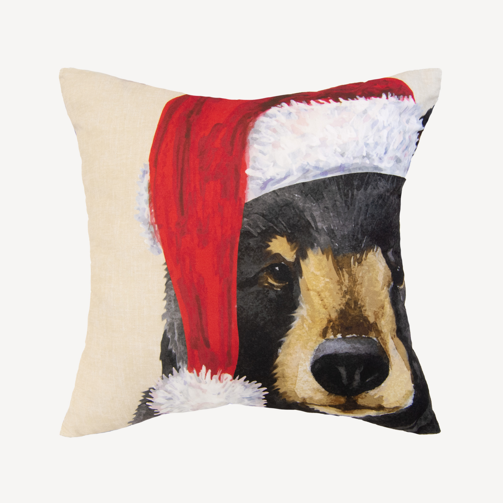 Decorative pillow set, winter cottage - image 3