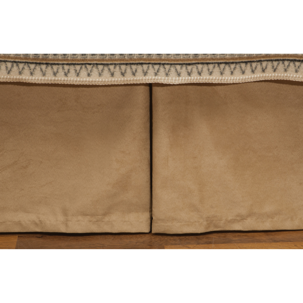 Boulder Bed Skirt By Wooded River 1 Boulder bed skirt by wooded river