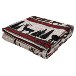 Alternative view of Lazy Lodge Rustic Throw