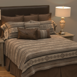 Lodge Lux Bedspread by Wooded River