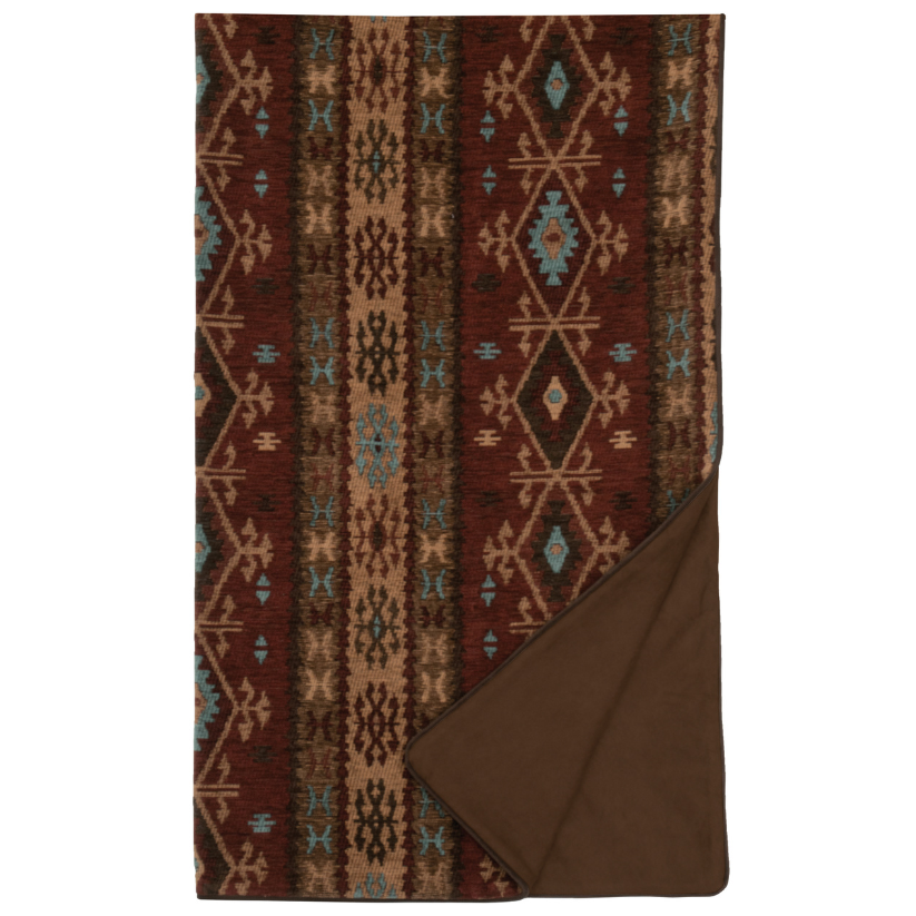 Mountain Sierra Throw By Wooded River 1 Mountain sierra throw by wooded river