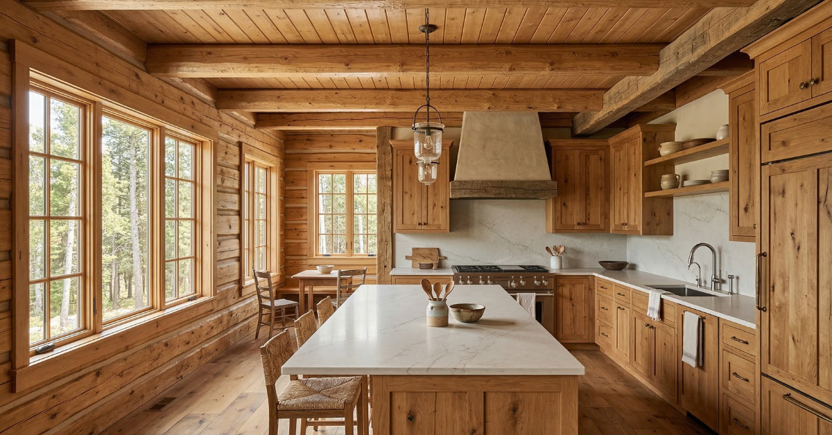 Rustic kitchen
