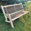 Cedar Log Loveseat